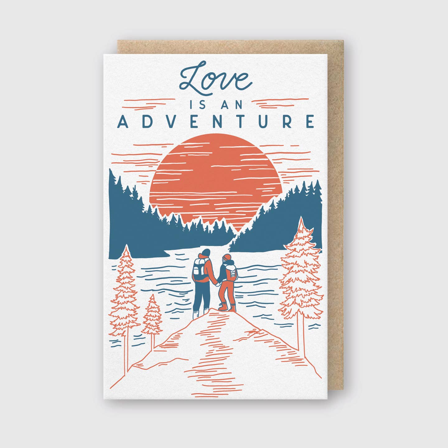Love Is An Adventure Hikers