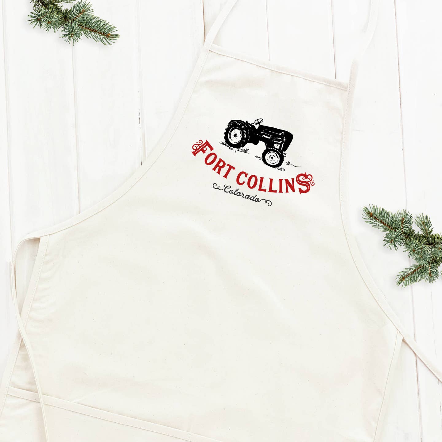 Vintage Women's Tractor Apron--Carnation, WA