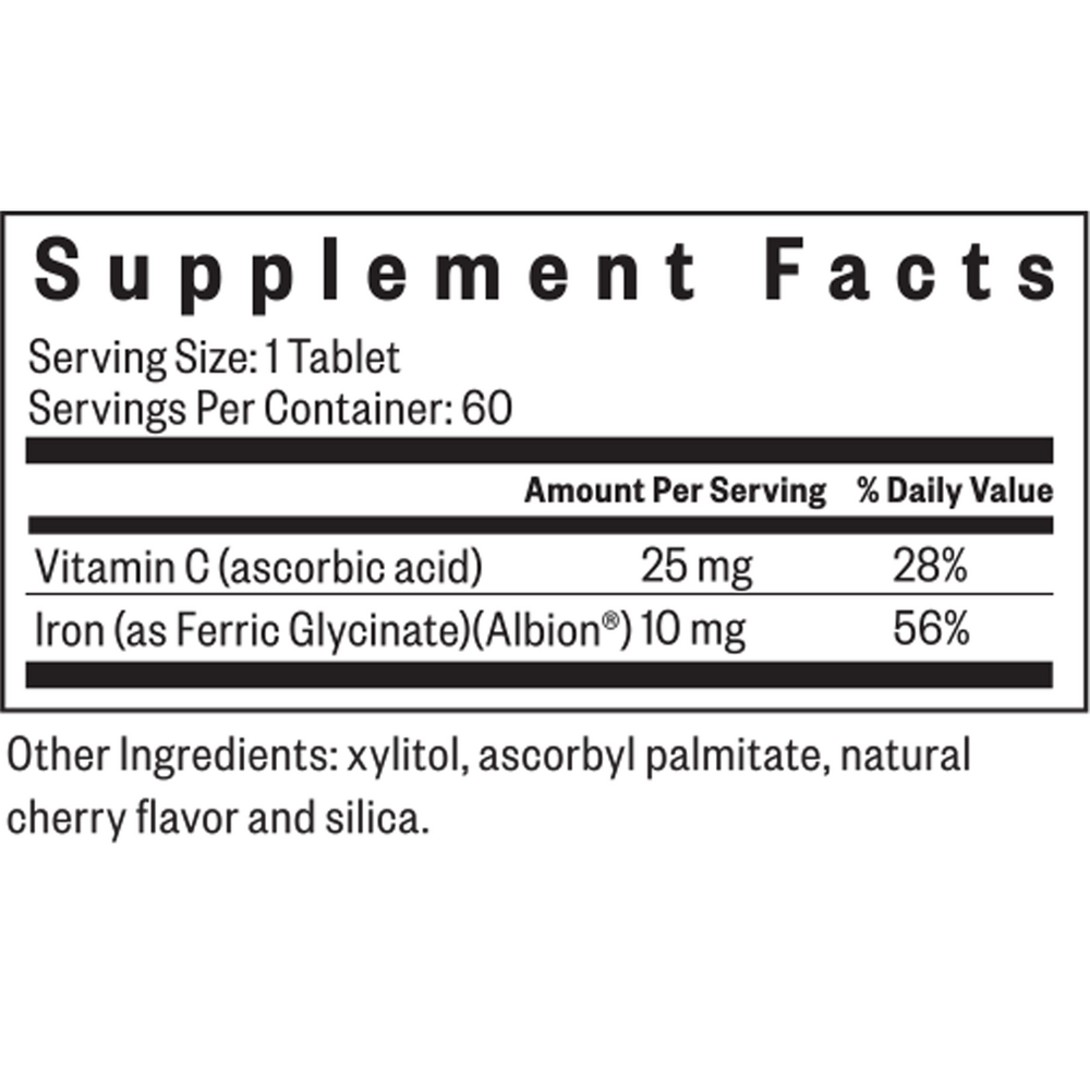 Iron Chewable Seeking Health