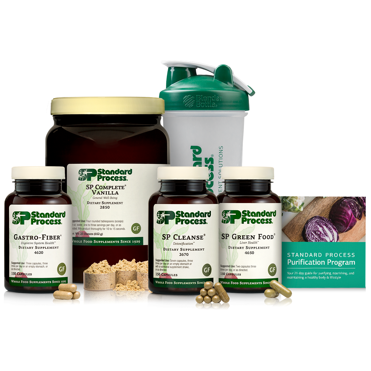 Purification Product Kit with SP Complete Vanilla and Gastro-Fiber