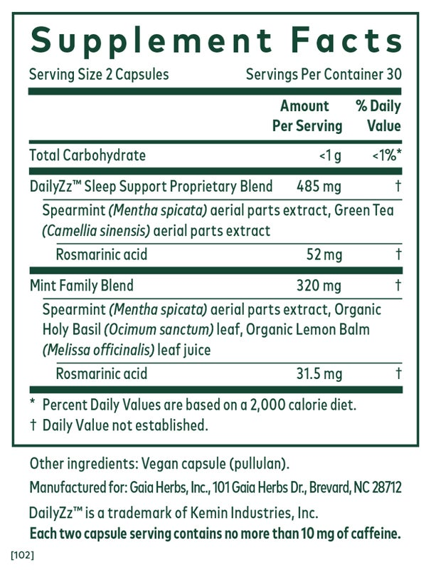 Somni-Mint Rosmarinic Complex