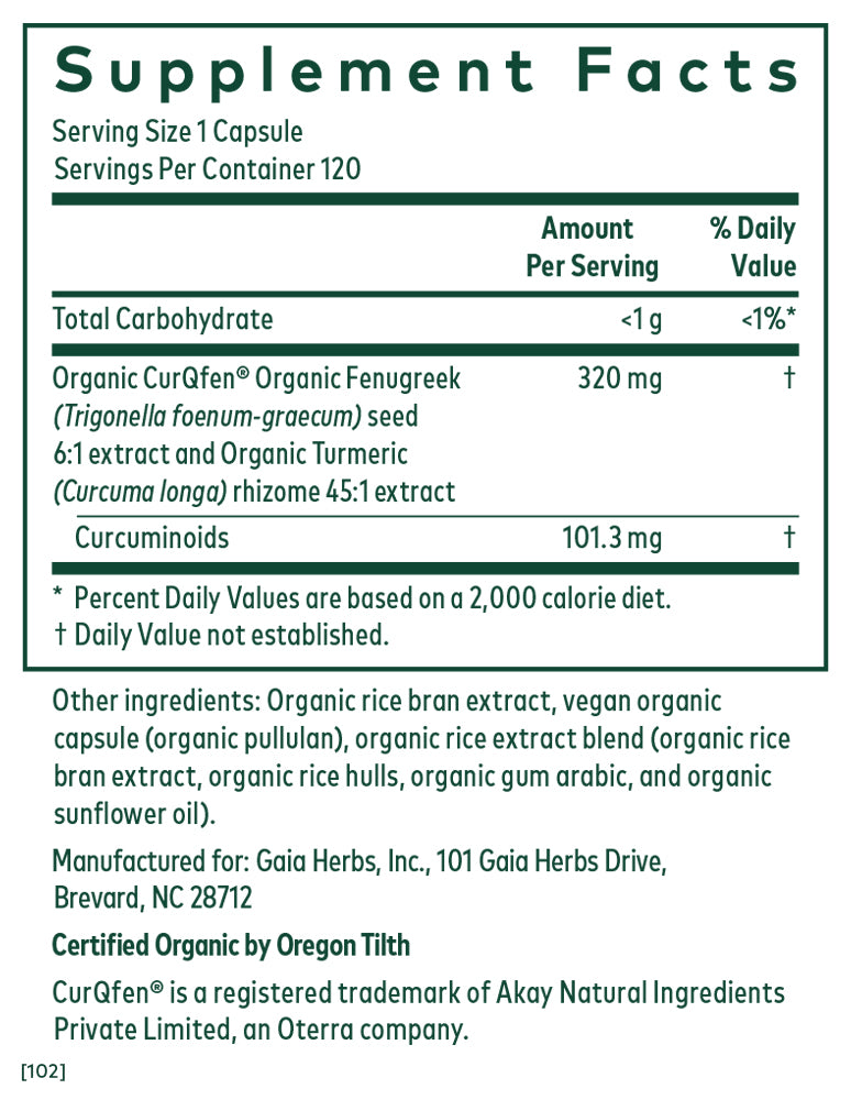 Turmeric Fenugreek Complex (COG)
