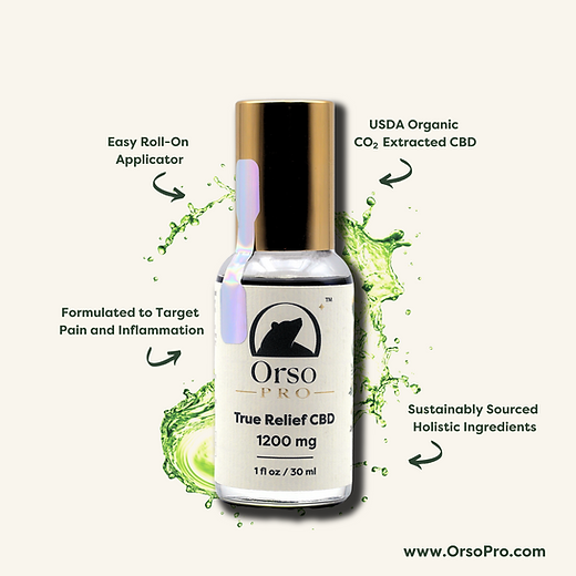 Orso Pro TrueRelief CBD