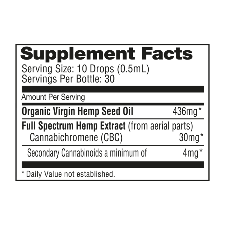 CBC Oil 900mg (15mL)