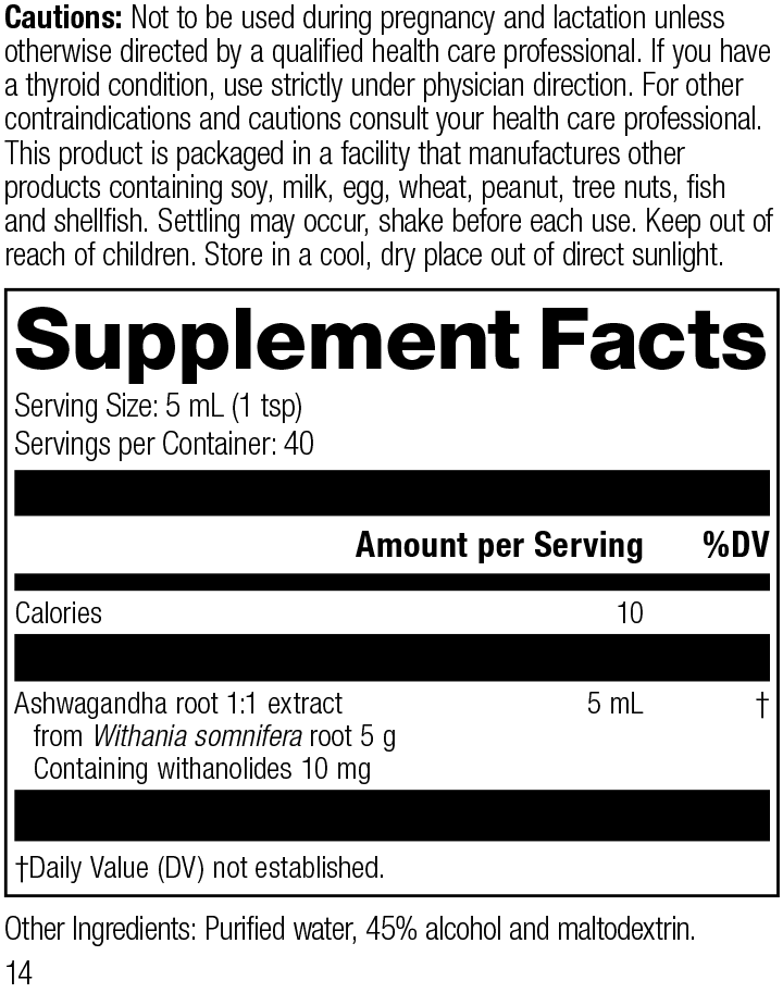 Ashwagandha 1:1 (200 ML)