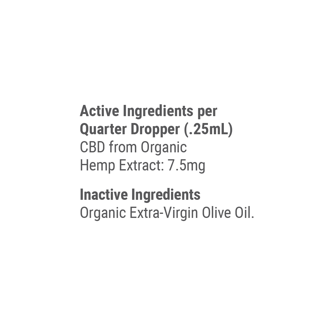 Organic CBD Oil Tincture for Dogs, Cats & Pets