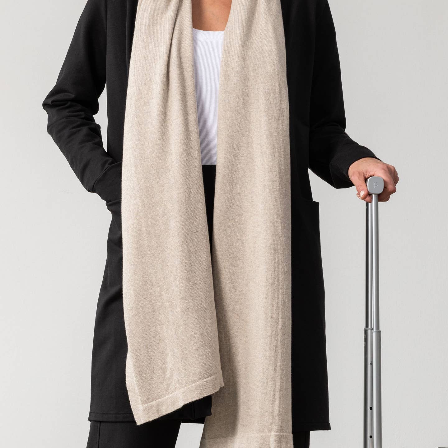 Dreamsoft Organic Cotton Travel Scarf - Birch