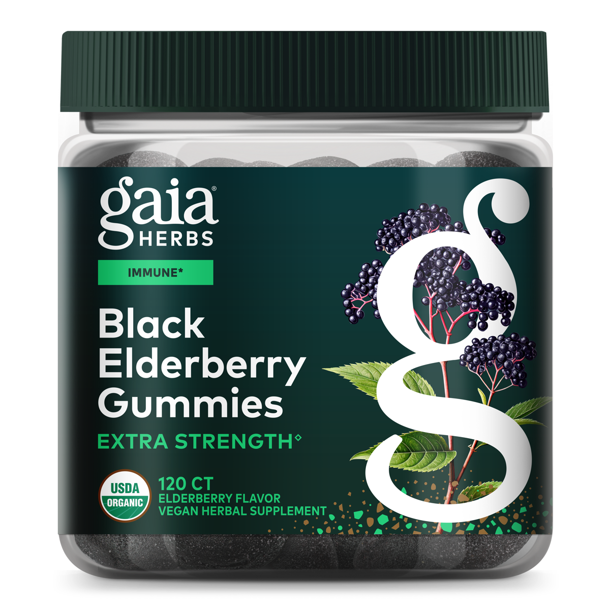 Black Elderberry Extra Strength Gummies (COG)