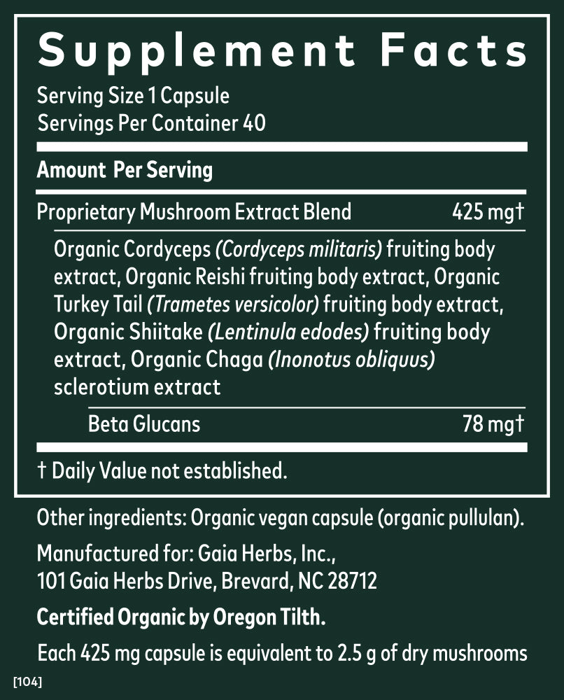 Immune Mushroom Blend