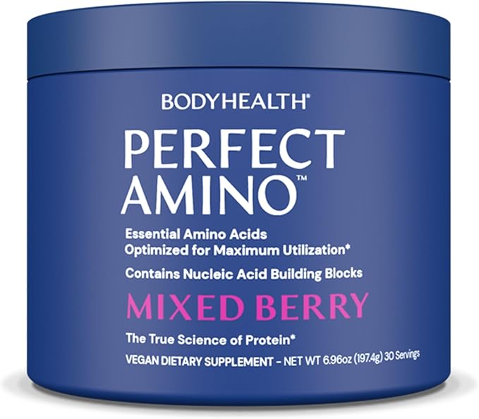 Perfect Amino Powder, Mixed Berry Body Health