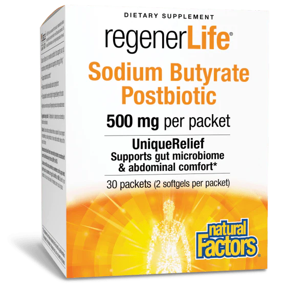 Sodium Butyrate Postbiotic Packets