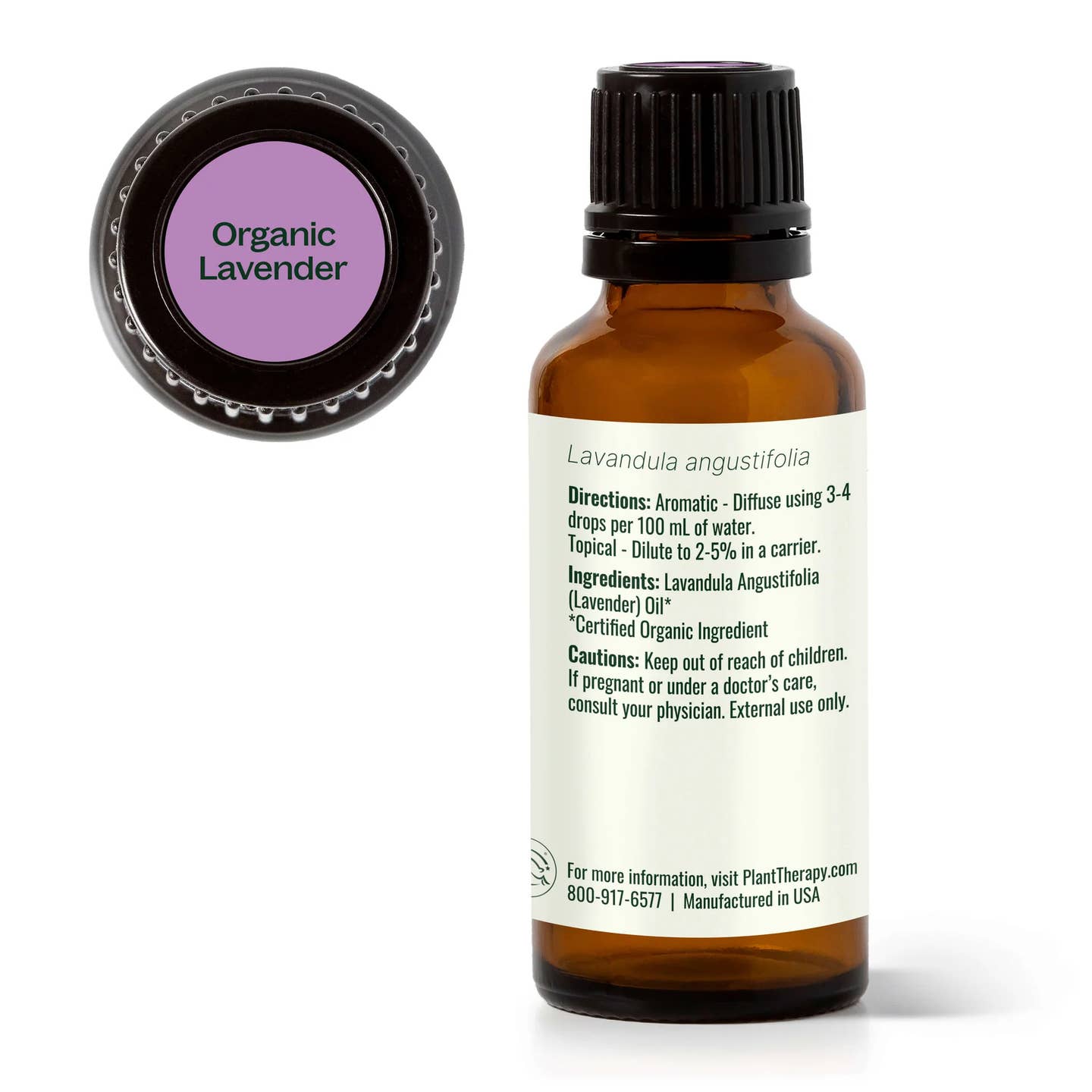 Organic Lavender Essential Oil 30 mL