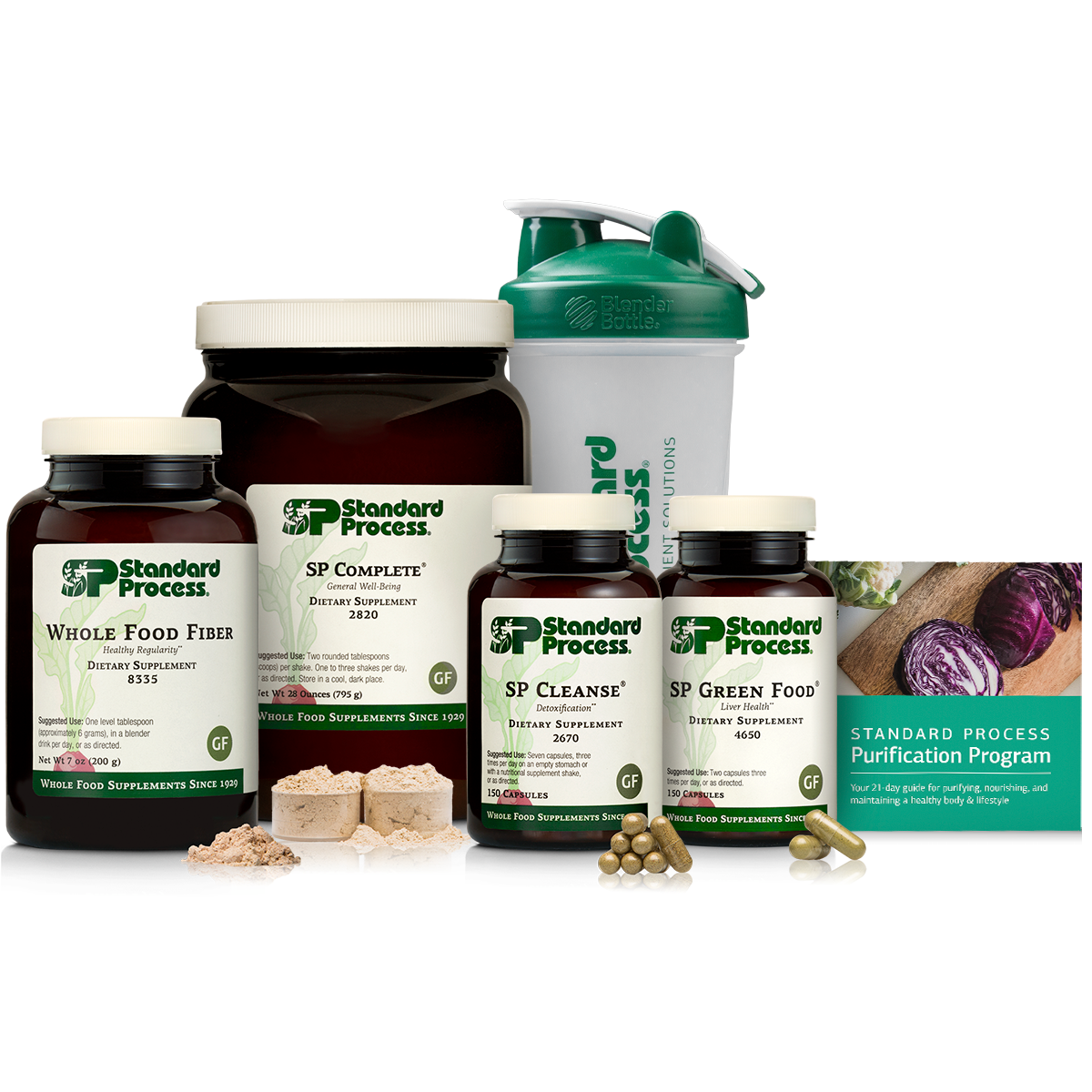 Purification Product Kit with SP Complete and Whole Food Fiber