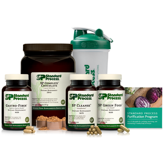 Purification Product Kit with SP Complete Chocolate and Gastro-Fiber