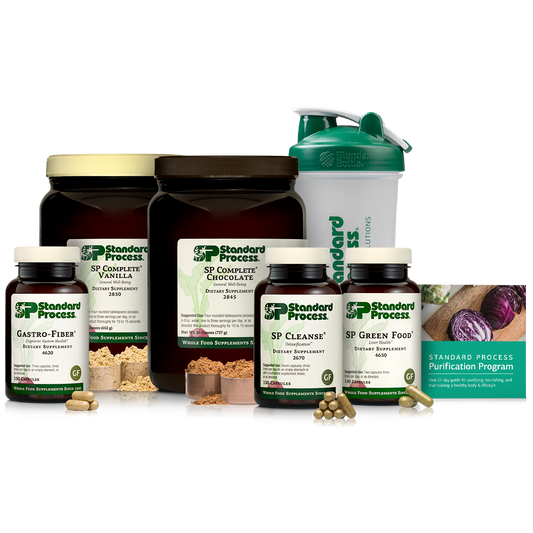 Purification Product Kit with SP Complete Chocolate  SP Complete Vanilla & Gastro Fiber
