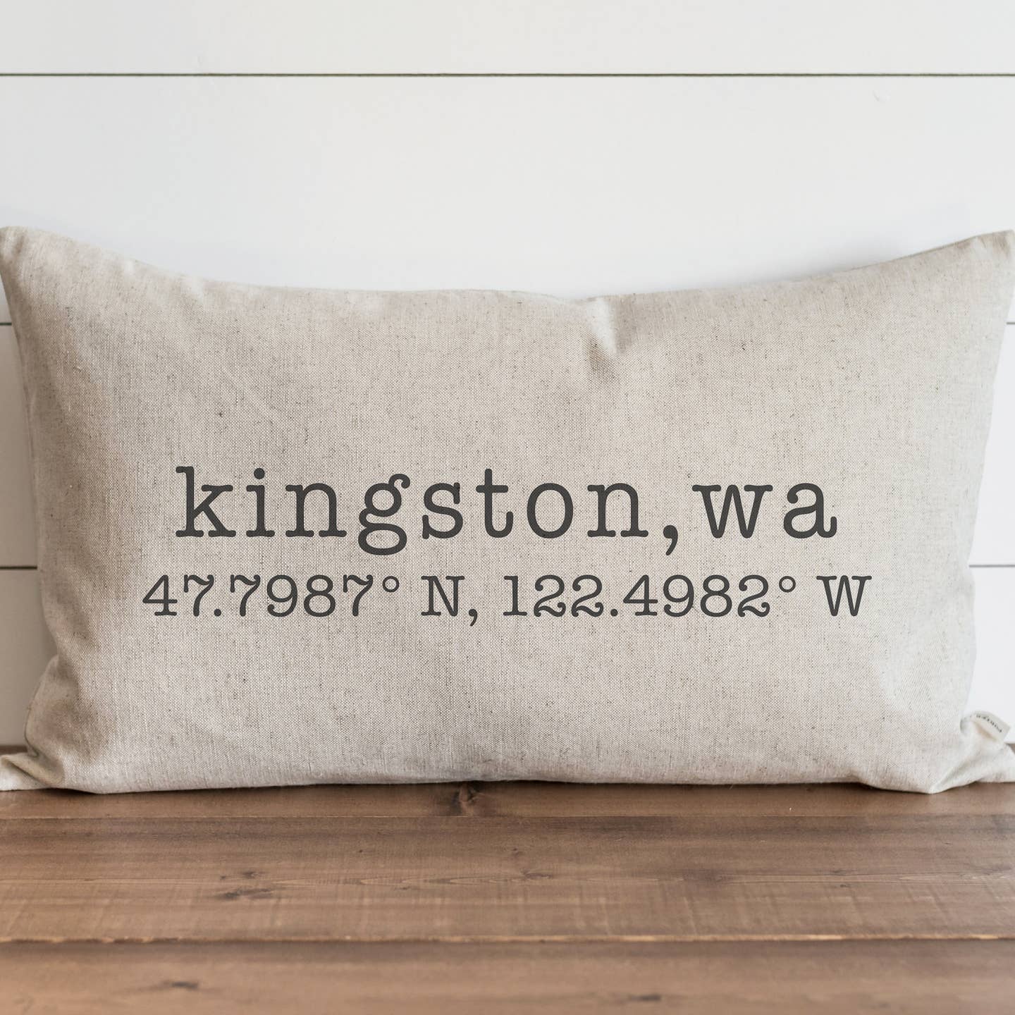 Carnation, WA Coordinates Pillowcase