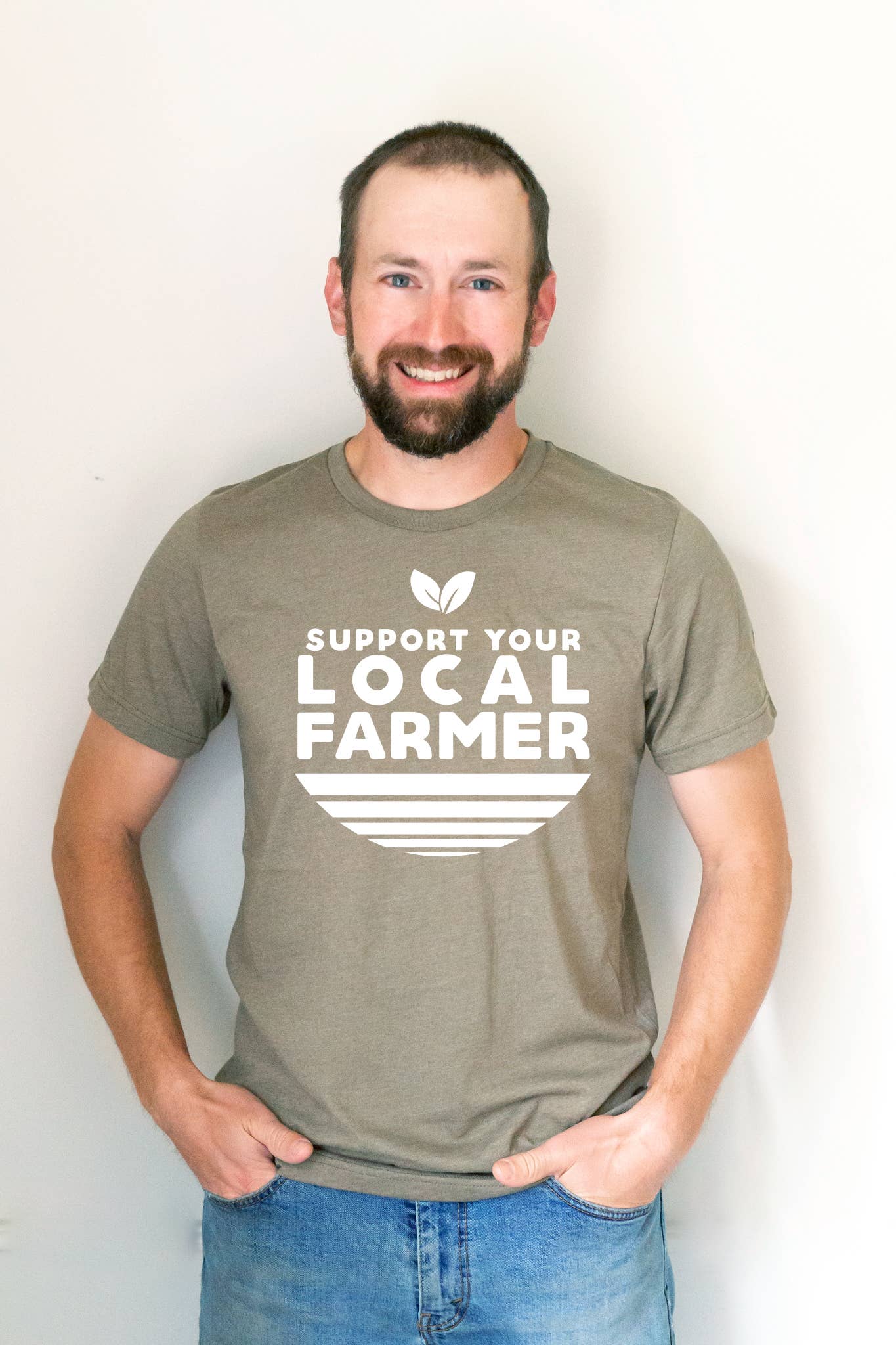 Support Local Farmer Graphic Tee Womens Clothing Farm Tshirt