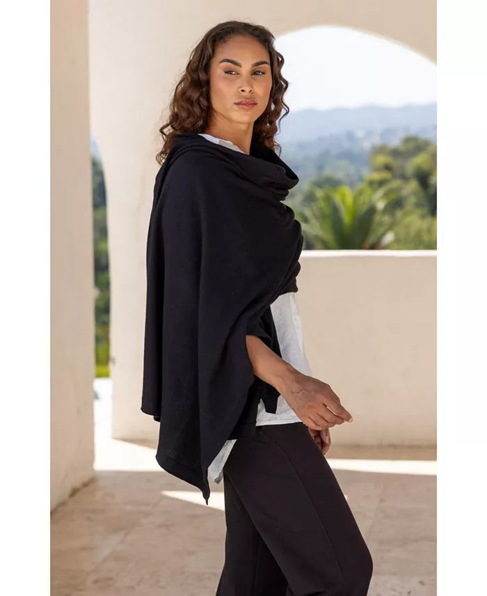 Dreamsoft Organic Cotton Travel Scarf - Black