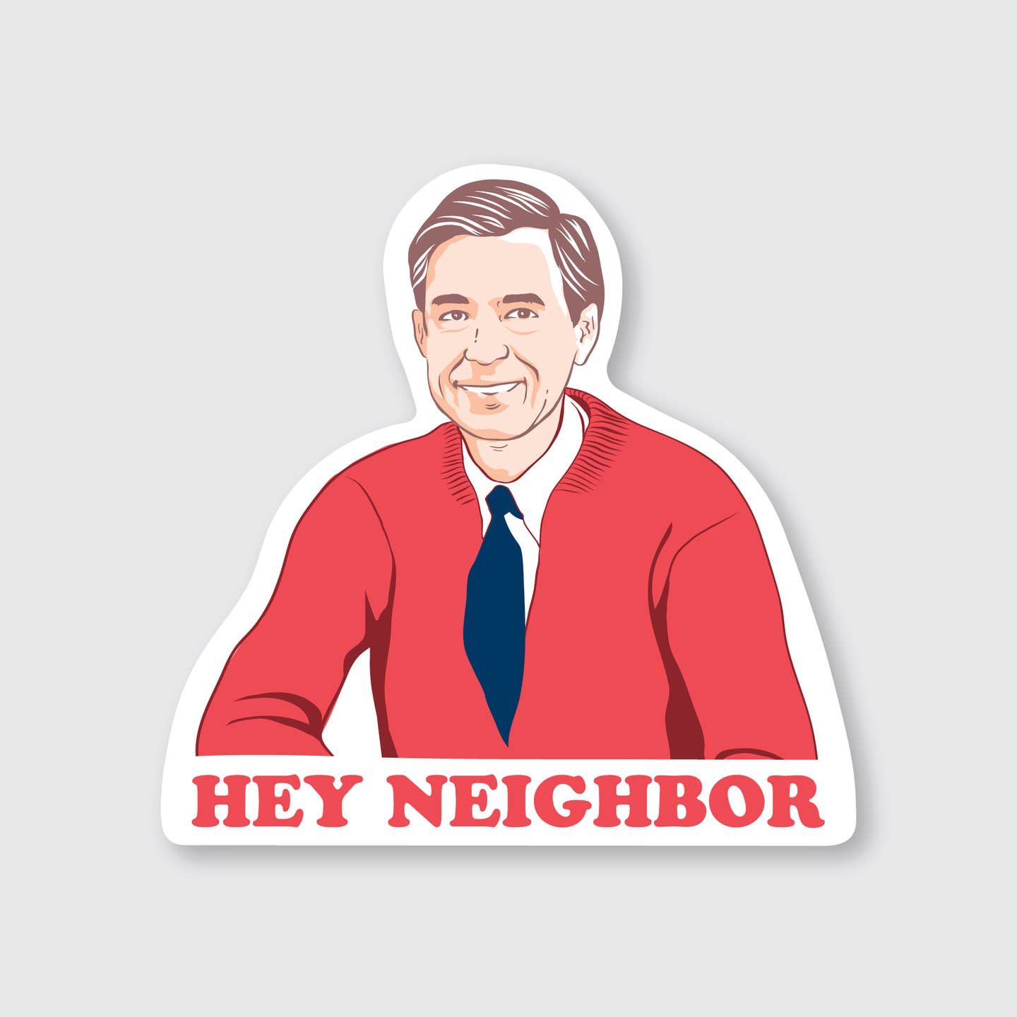 Hey Neighbor Sticker – Heart + Sol