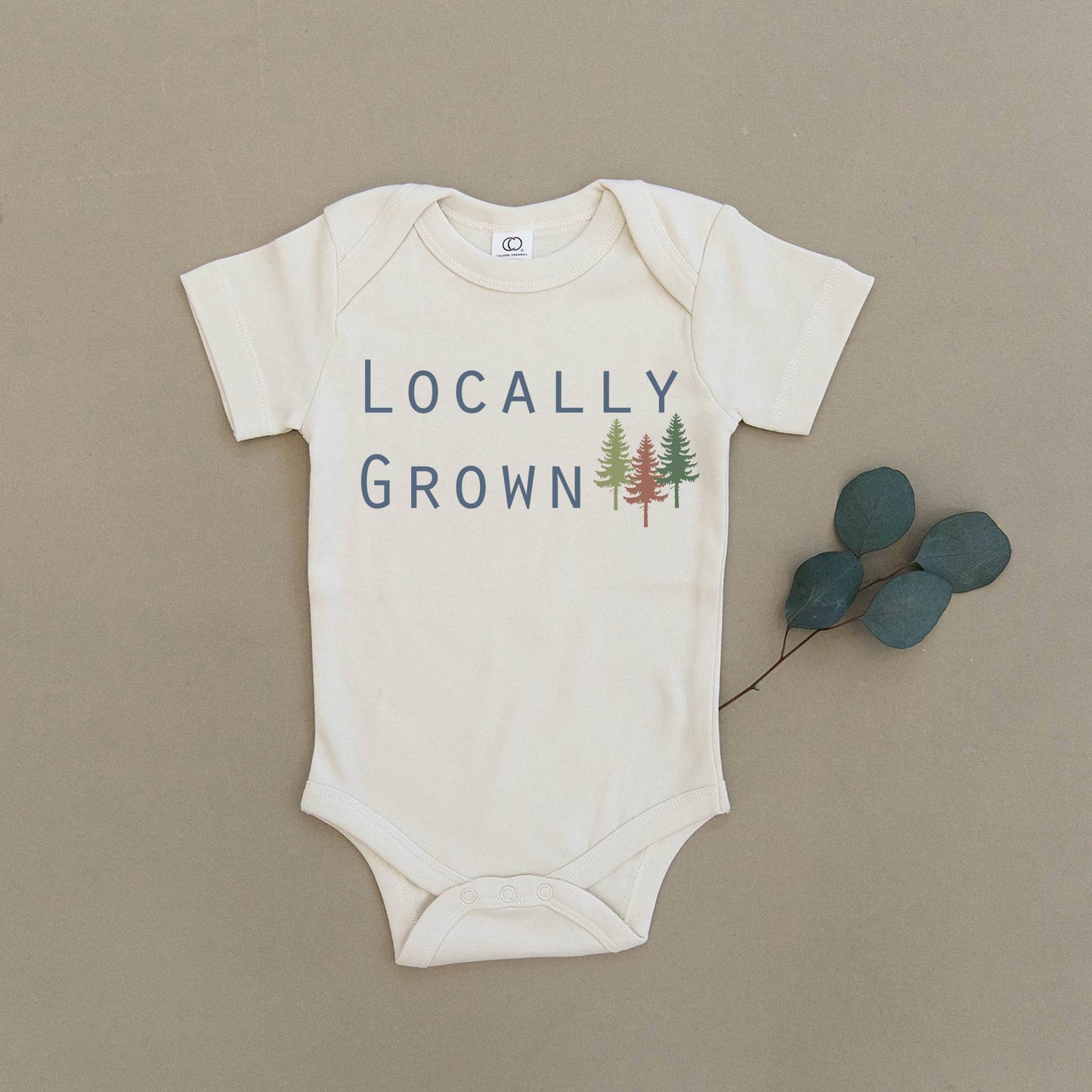 Locally Grown Organic Baby Onesie & Toddler Tee