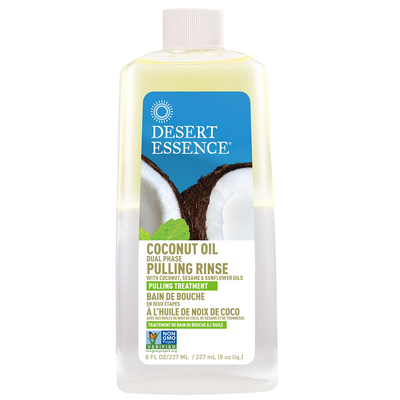 Coconut Oil Pulling Rinse