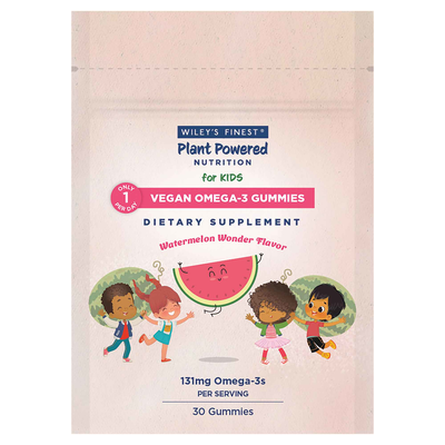 Vegan Omega 3 Kids Gummies, Watermelon