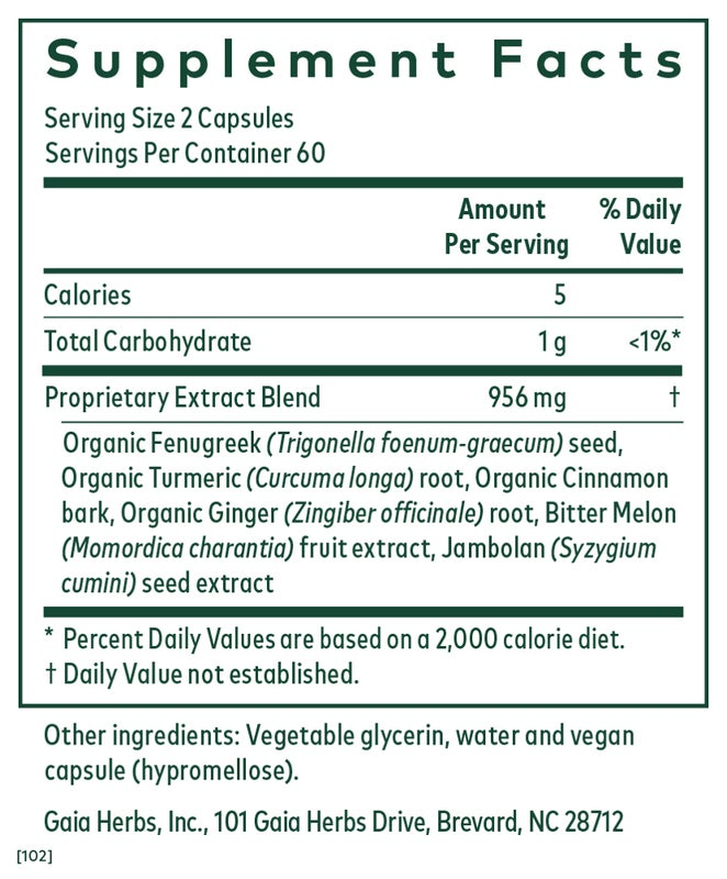 Glycemic Formula - While Supplies Last