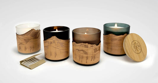Mount Rainier National Park Travel Candle