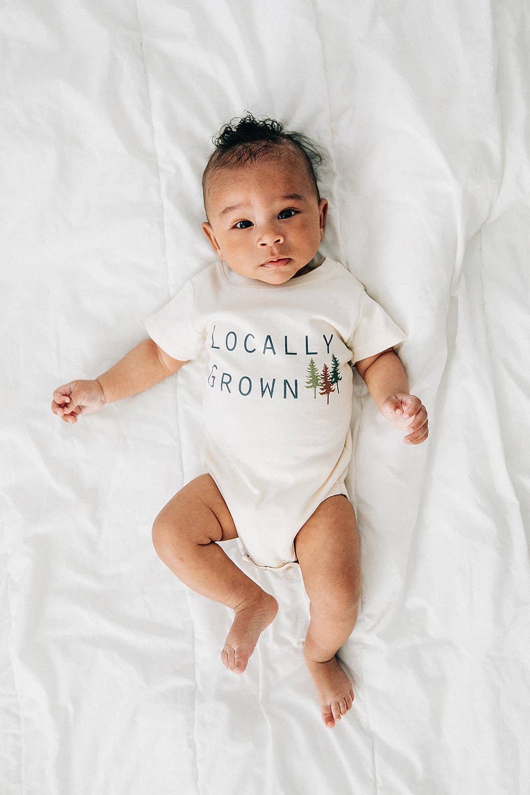 Locally Grown Organic Baby Onesie & Toddler Tee