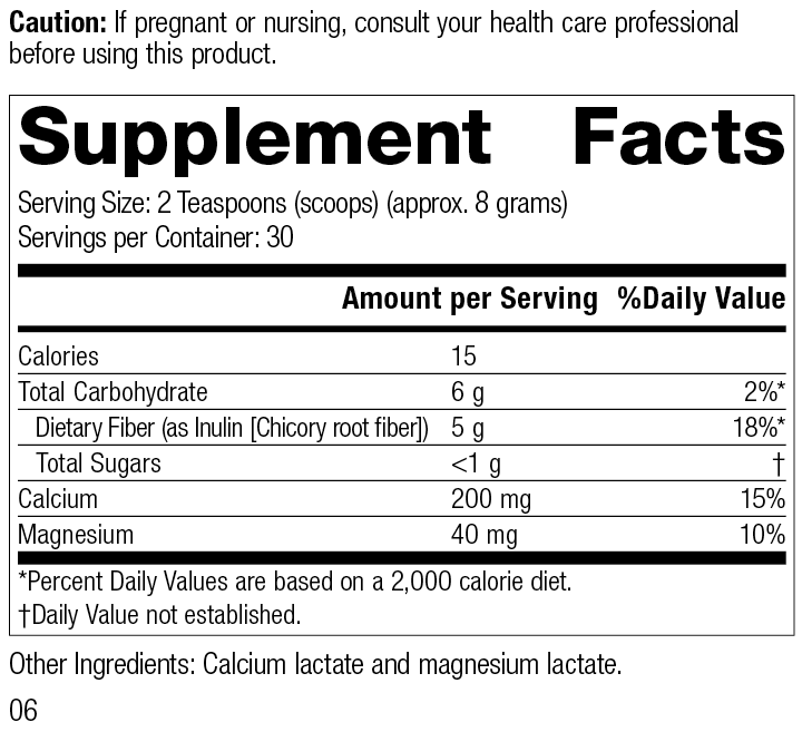 Prebiotic Inulin