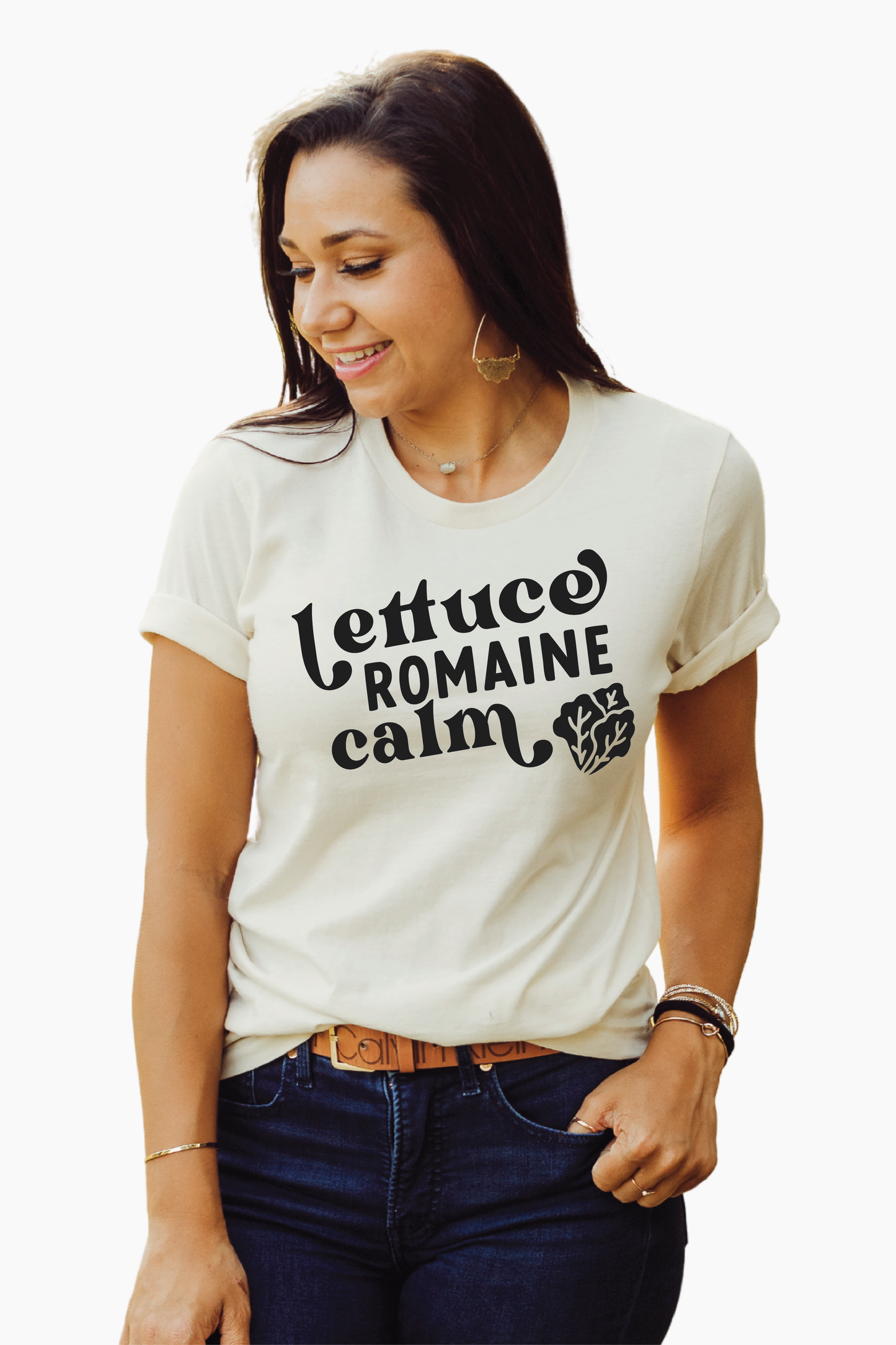 Lettuce Romaine Calm Graphic Tee | Womens Clothing Garden T Shirts