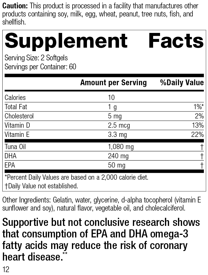 Tuna Omega-3 Chewable