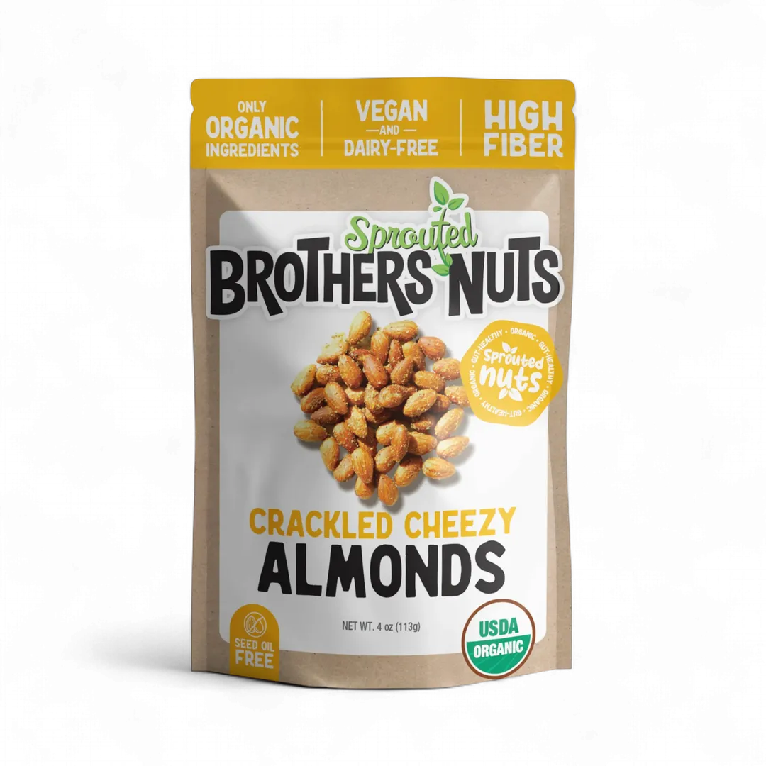 Organic Crackled Cheezy Sprouted Almonds