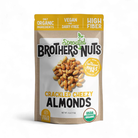 Organic Crackled Cheezy Sprouted Almonds