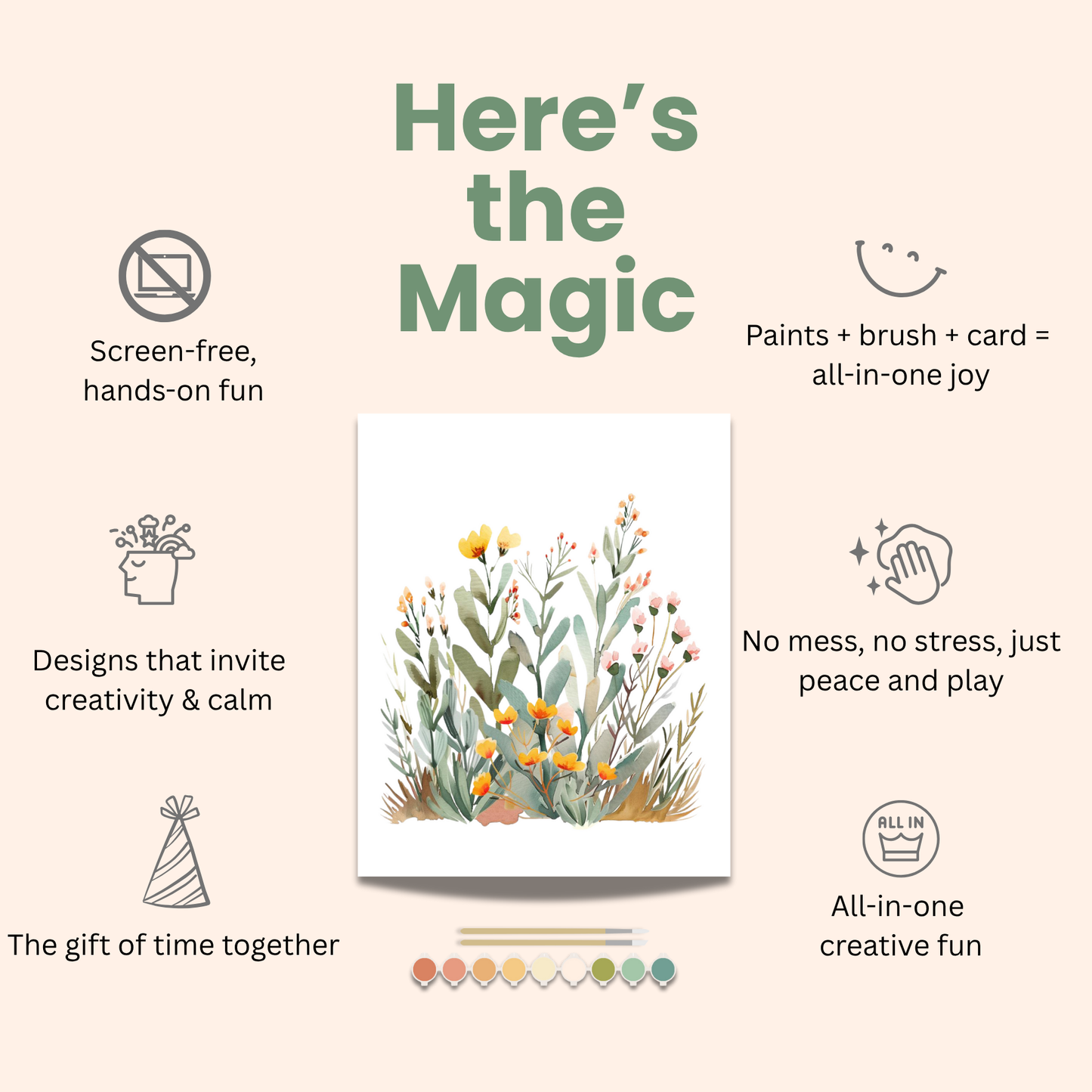 All-In-One Beginner Watercolor Kit - Hummingbird