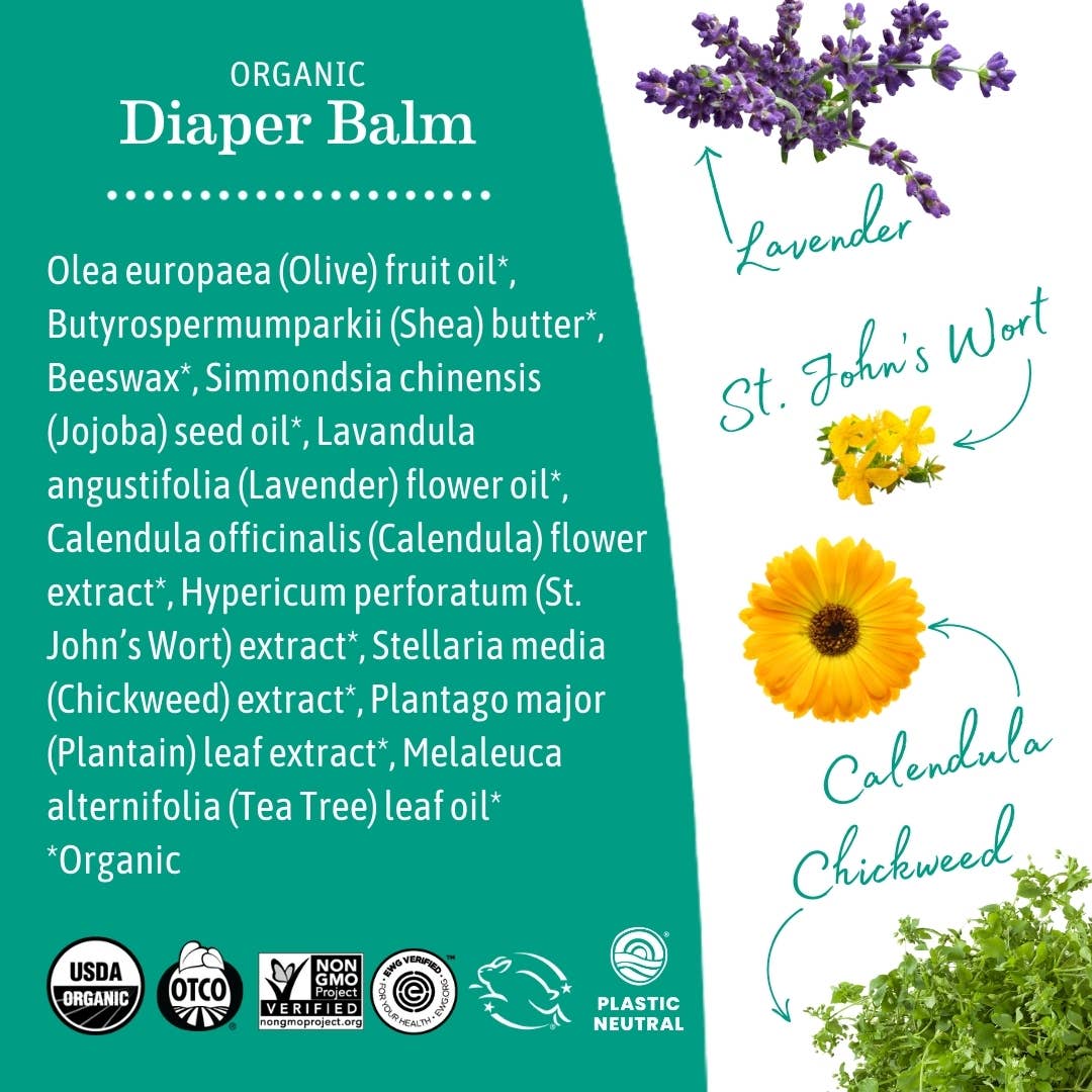 Organic Diaper Balm Baby