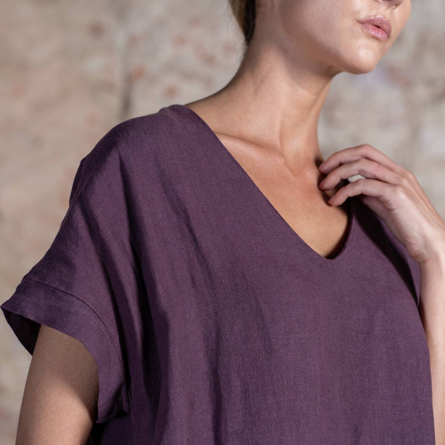 Organic 100% Linen Loose Dress Joelle
