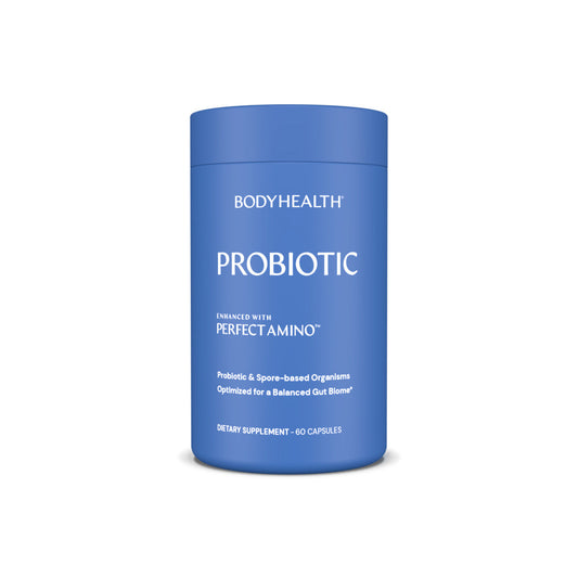 Probiotic (with PerfectAmino)
(60 capsules/30 serv.)