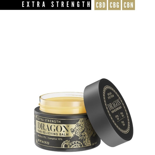 Dragon Pain Relieving Balm Extra Strength Jar – Broad Spectrum Formula – 2oz