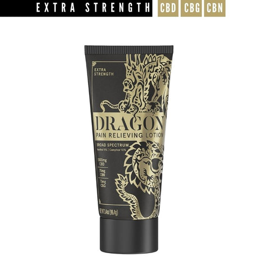 Dragon Pain Relieving Lotion Extra Strength – Broad Spectrum Formula – 3.4oz