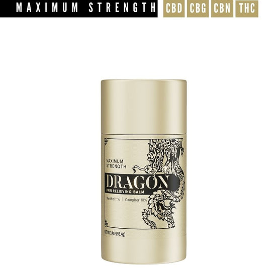 Dragon Pain Relief Balm, Maximum Strength Roll-Up – Full Spectrum Formula 3.4oz