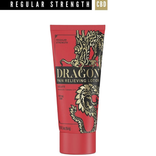 Dragon Pain Relieving Lotion – Regular Strength – Isolate Formula – 3.4oz