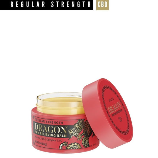 Dragon Pain Relieving Balm Regular Strength Jar – Isolate Formula – 2oz