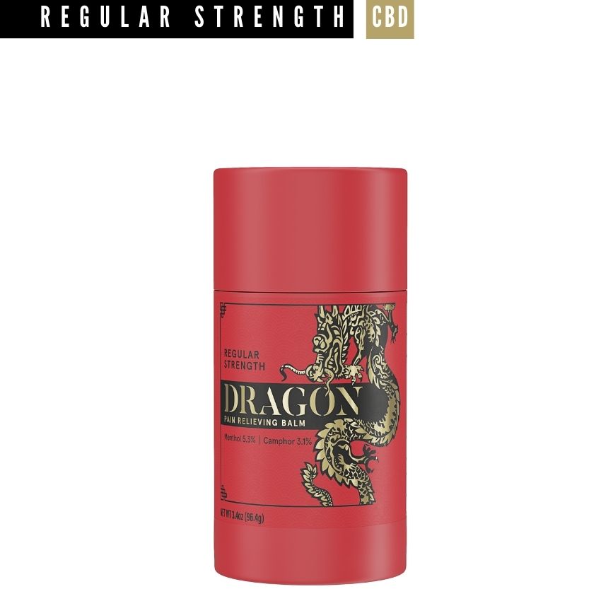 Dragon Pain Relieving Balm Regular Strength Roll-Up – Isolate Formula – 3.4oz