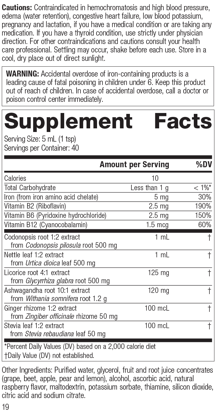 Fe-Max Iron Tonic Phytosynergist®