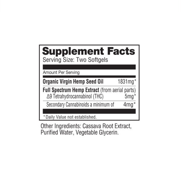 Nuleaf Delta 9 THC Capsules 150mg