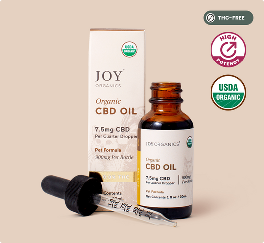 Organic CBD Oil Tincture for Dogs, Cats & Pets
