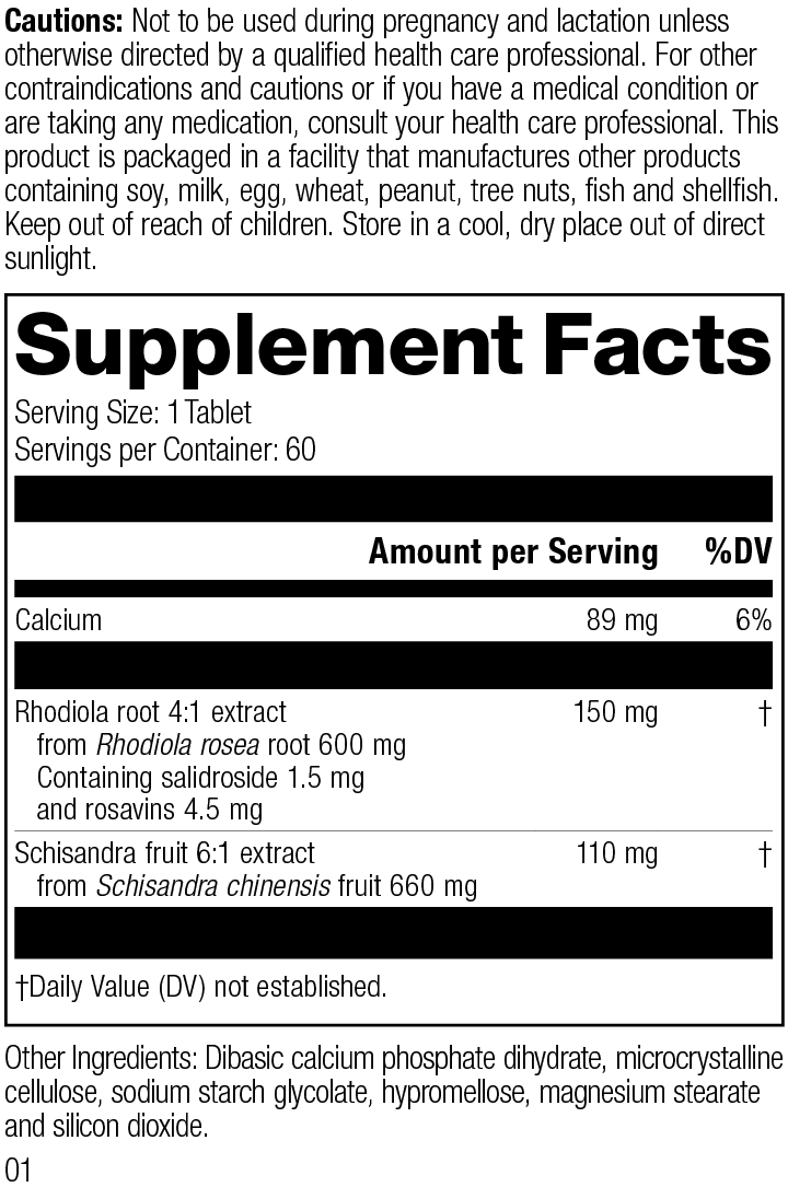 Rhodiola & Schisandra