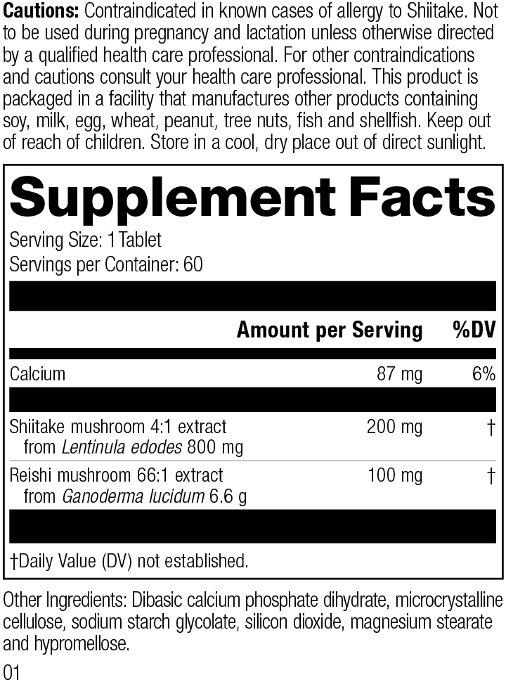 Ganoderma & Shiitake