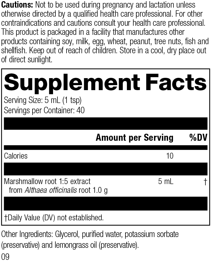 Marshmallow Root 1:5 Glycetract